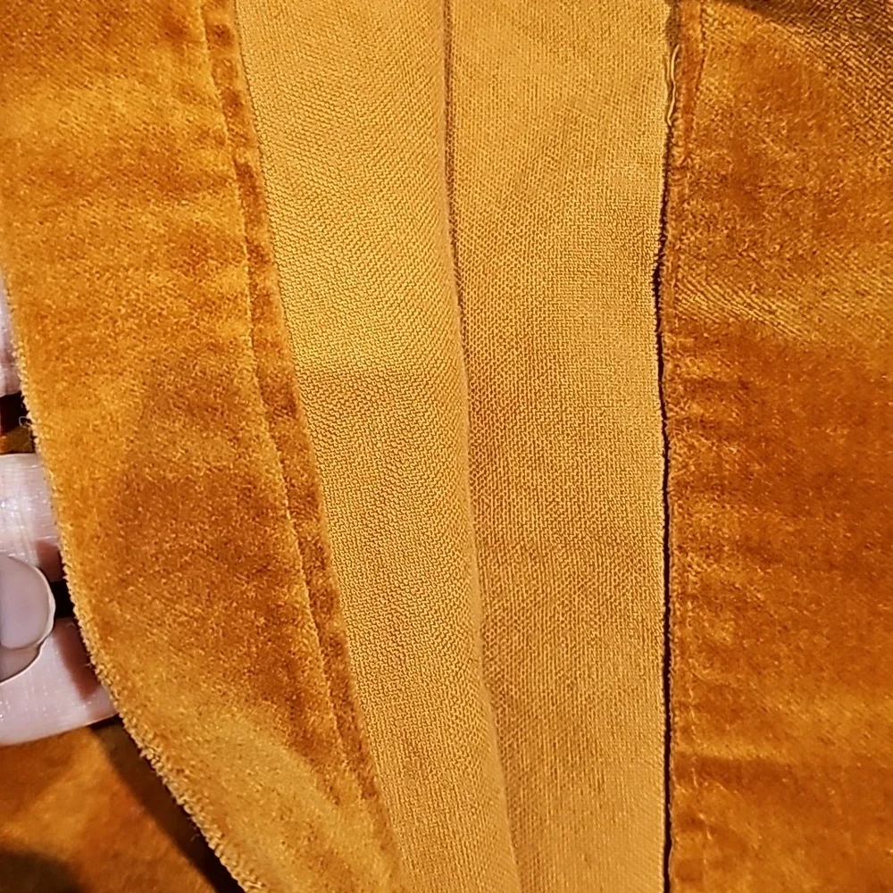 ARITZIA Wilfred Francesca Velvet Pants Fit Flare Hemmed/Altered Sz 2 Inseam 27.5 - Picture 8 of 10